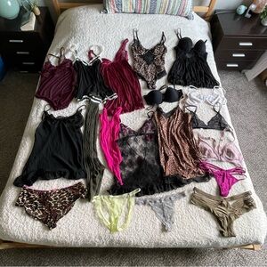 18 Pc Lot Elegant Womens Intimate Collection Medium 36B Reseller Bundle Lingerie